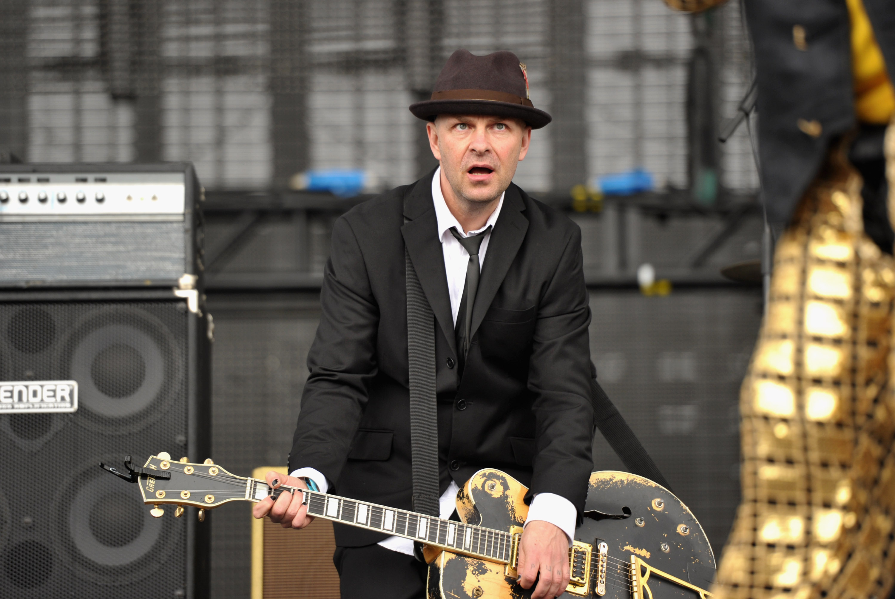 Jimmy Cliff and Tim Armstrong play onstage at Coachella