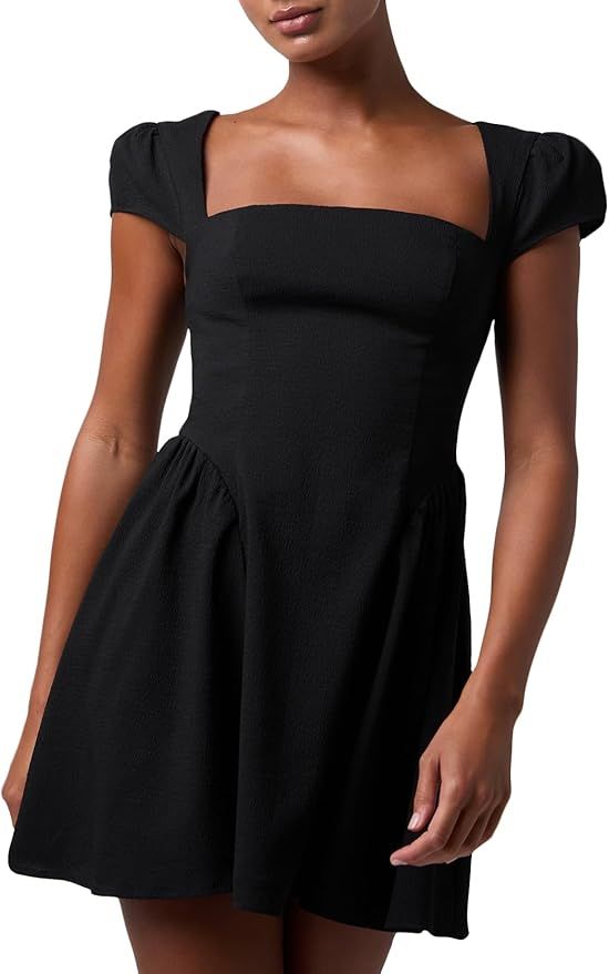 Lulus, Mallory Cap Sleeve Mini Dress