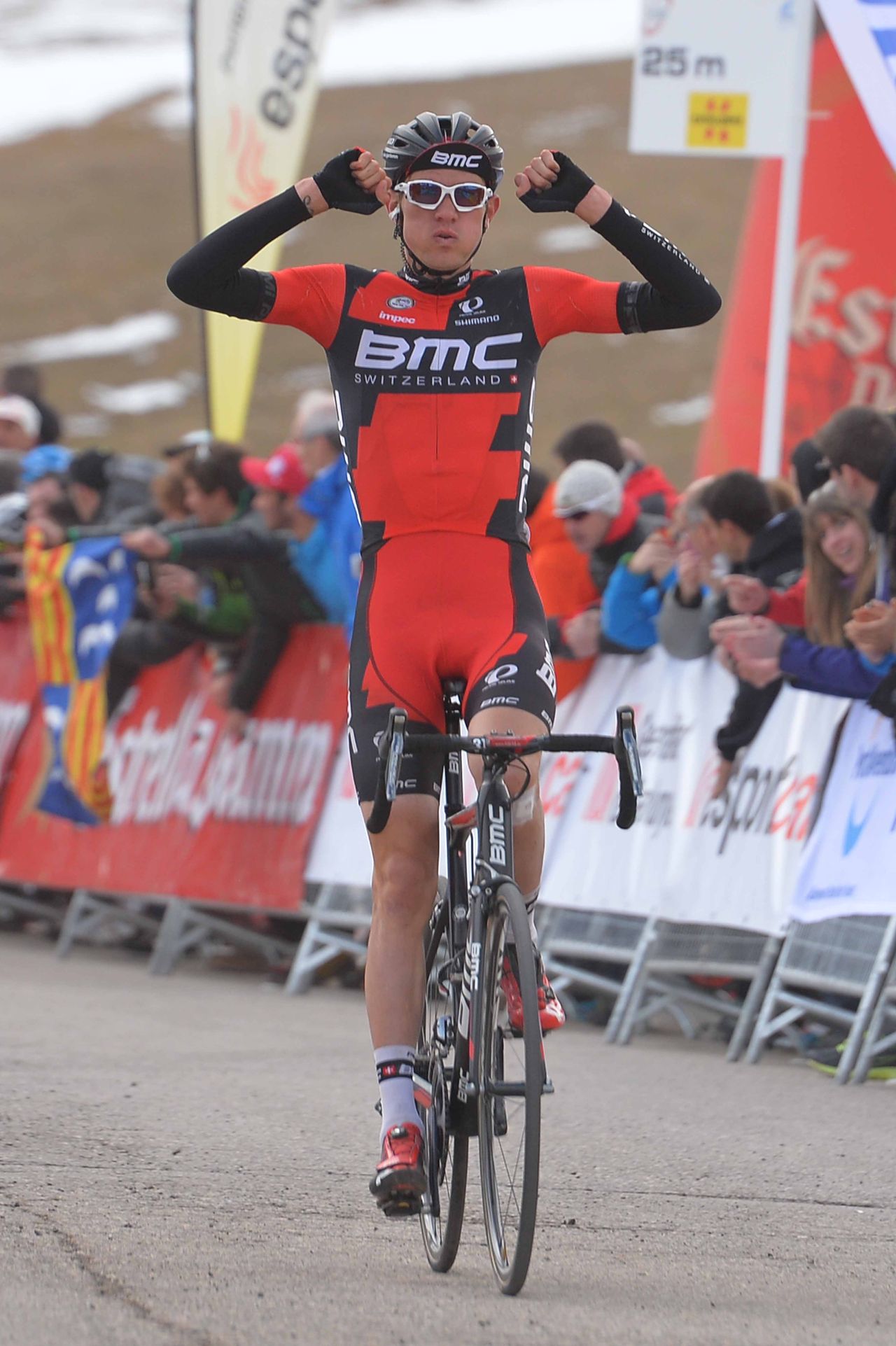 Tejay van Garderen (BMC) wins stage 4 of the Volta a Catalunya on La Molina