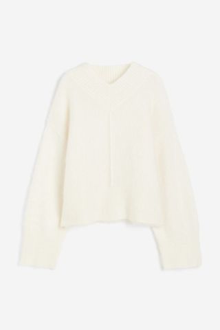 Oversized Mohair-Blend Jumper