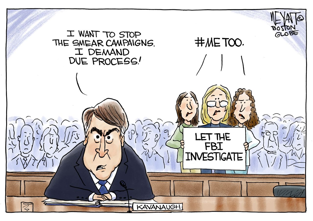 U.S. Brett Kavanaugh assault allegations Christine Blasey Ford #MeToo