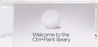 Ctrl+Paint library homescreen