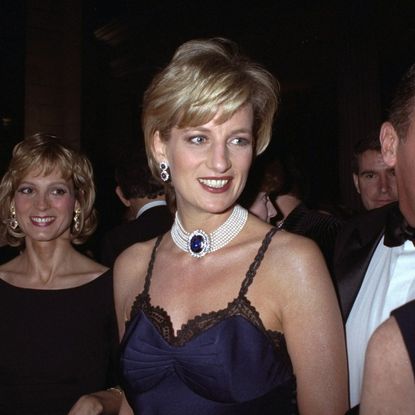 Princess Diana at the 1996 Met Gala