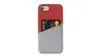 Decoded Back Cover Card Case Red/Grey for iPhone 8