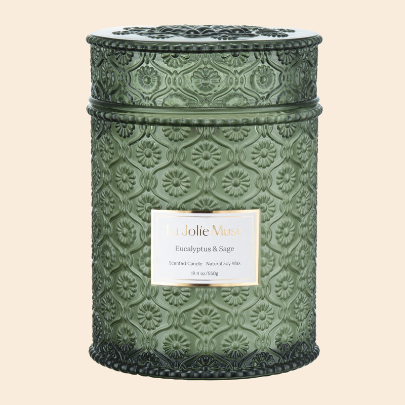 La Jolie Muse Eucalyptus & Sage Scented Jar Candles | Wayfair