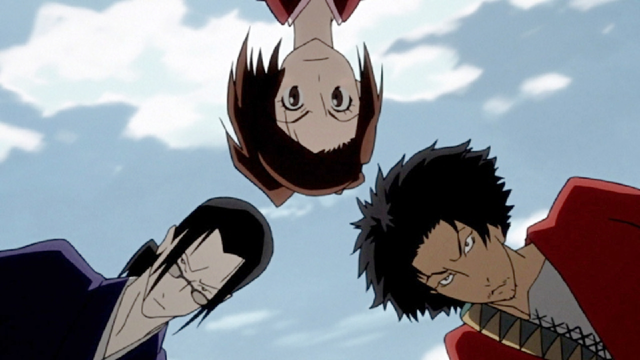 Les Trois Personnages Principaux De Samurai Champloo.