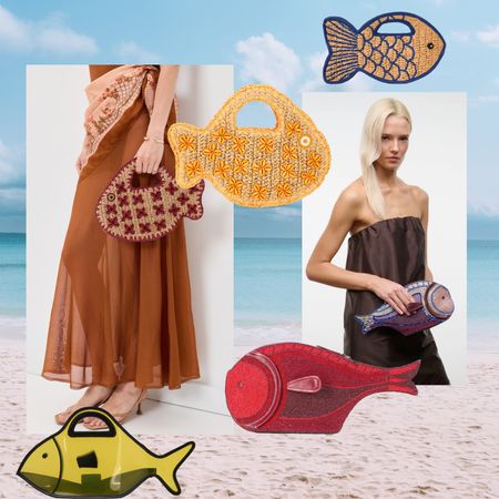 collage of fish bags