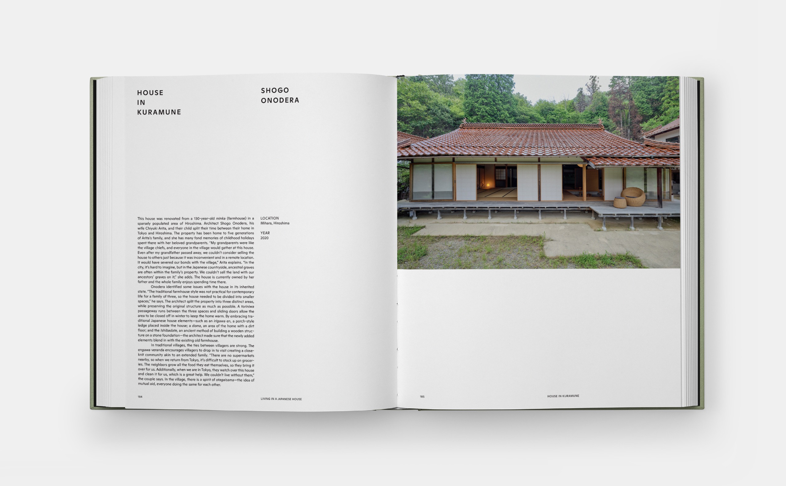 Living in a Japanese House book spread