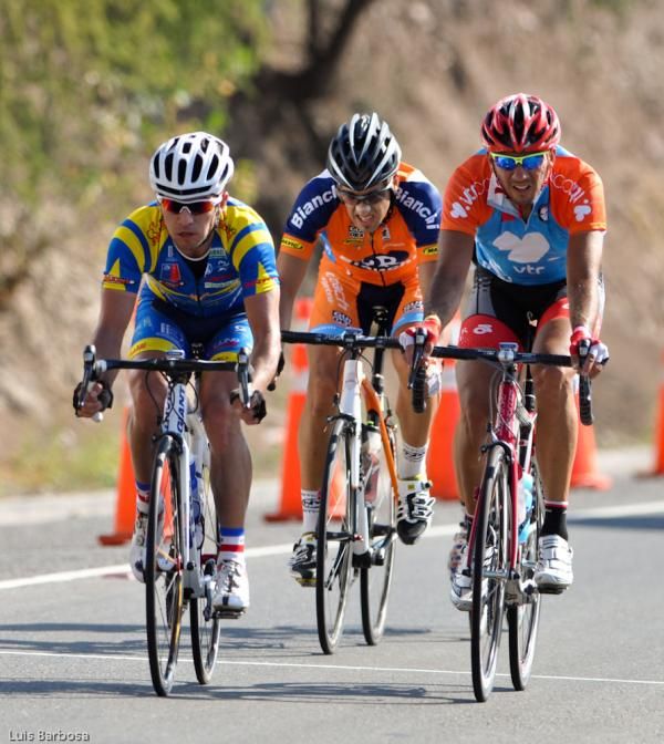 The escape group led by Gonzalo Miranda and Fernando Antogna
