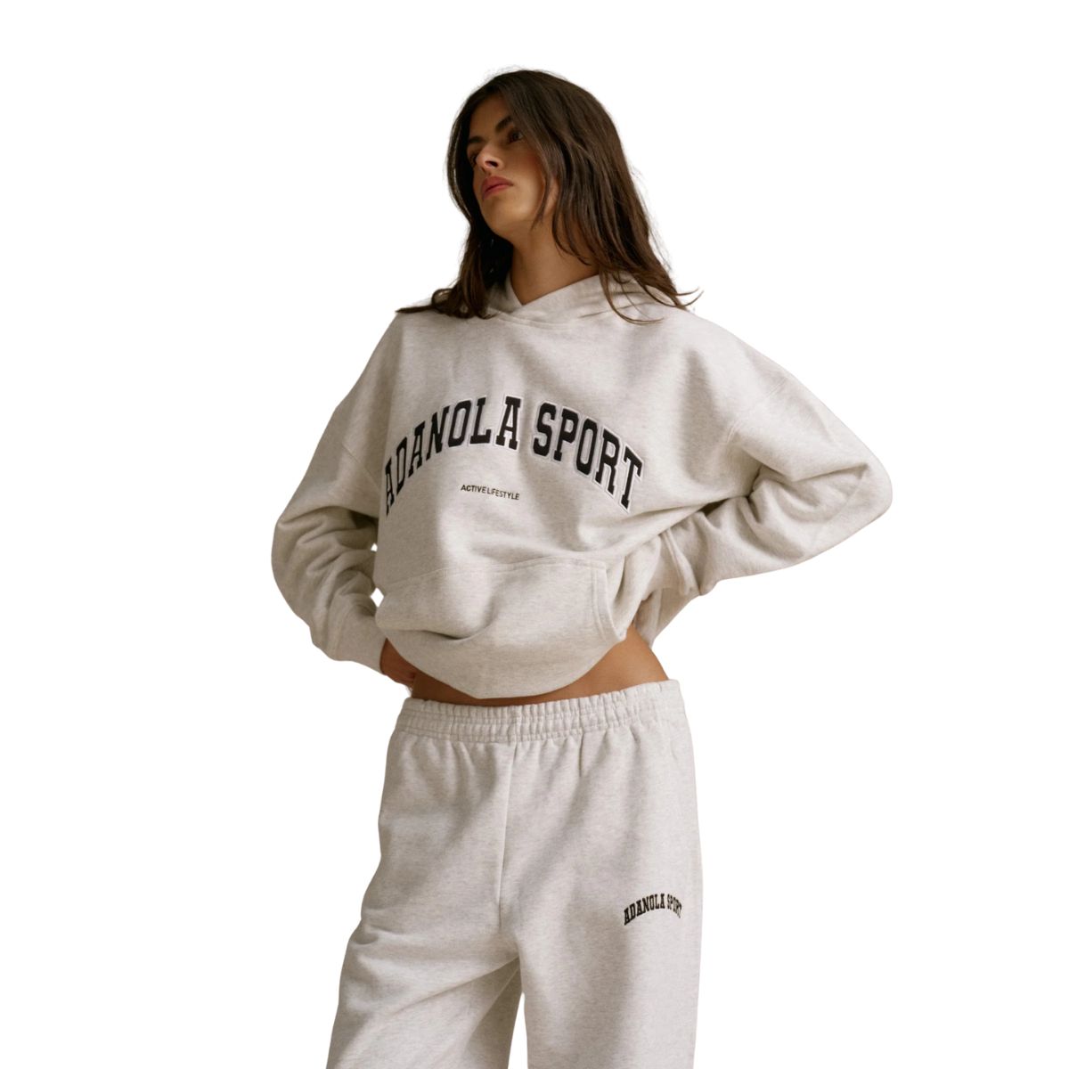 adanola grey hoodie