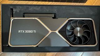 An engineering sample of the RTX 3080 Ti with 20GB RAM