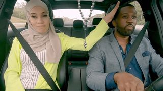 90 Day Fiancé's Shaeeda and Bilal riding in his car