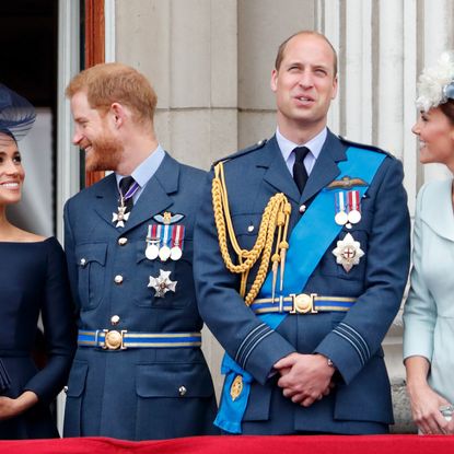 Members Of The Royal Family Attend Events To Mark The Centenary Of The RAF