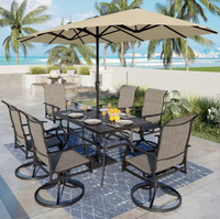 8-Piece Metal Outdoor Patio Dining Set: was $1039 now $898 @ Home Depot