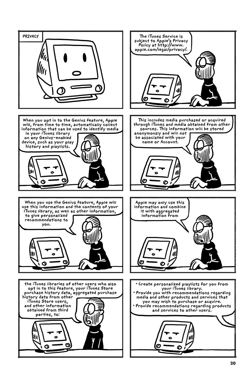 Garfield becomes a Mac in this strip