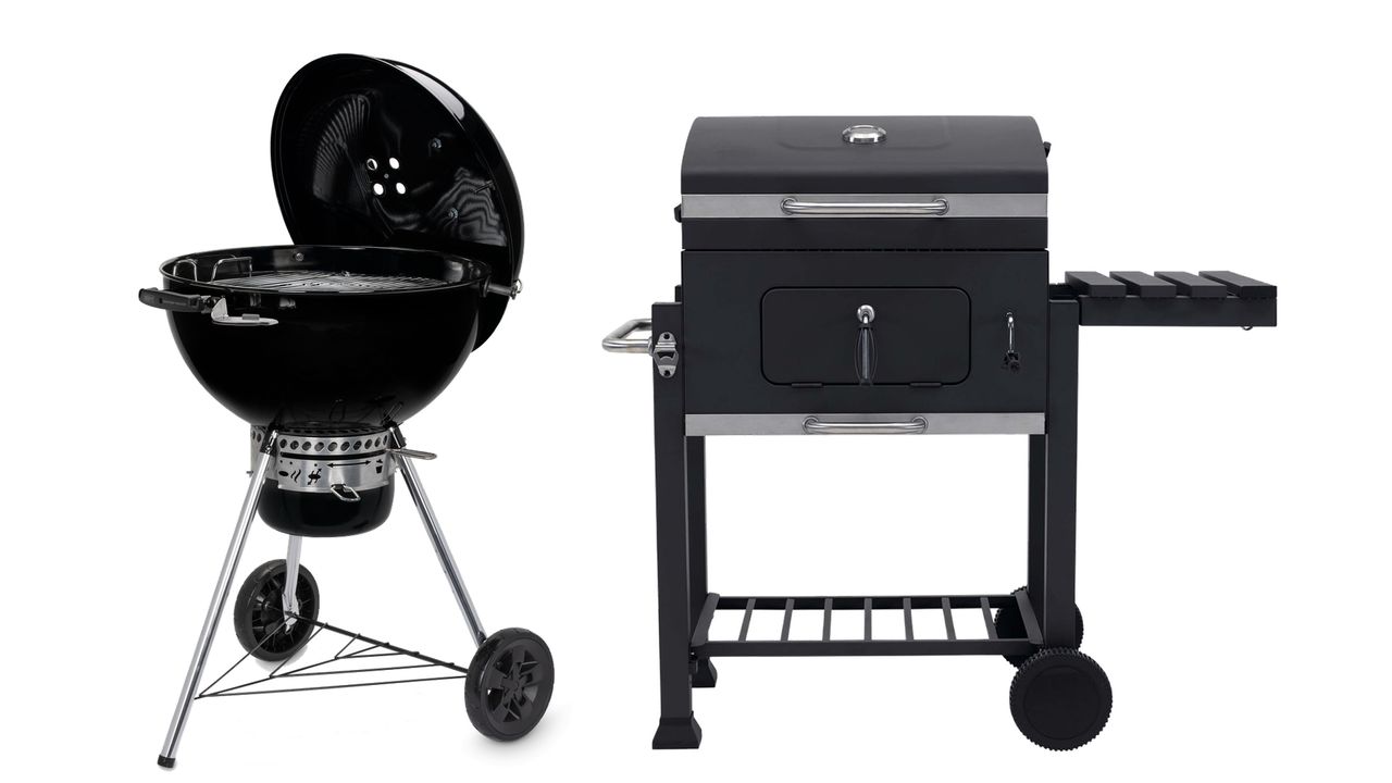 Weber Master-Touch GBS E-5755 vs Texas Franklin Charcoal BBQ