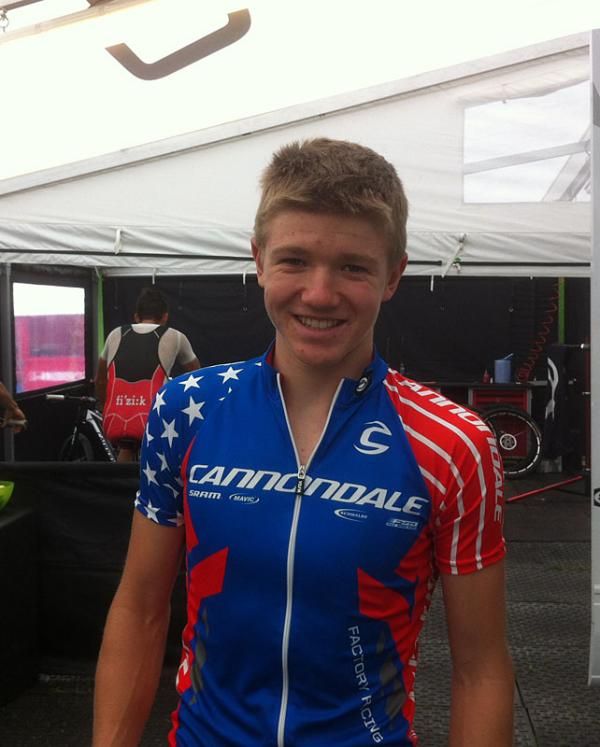 US junior national champion Keegan Swenson