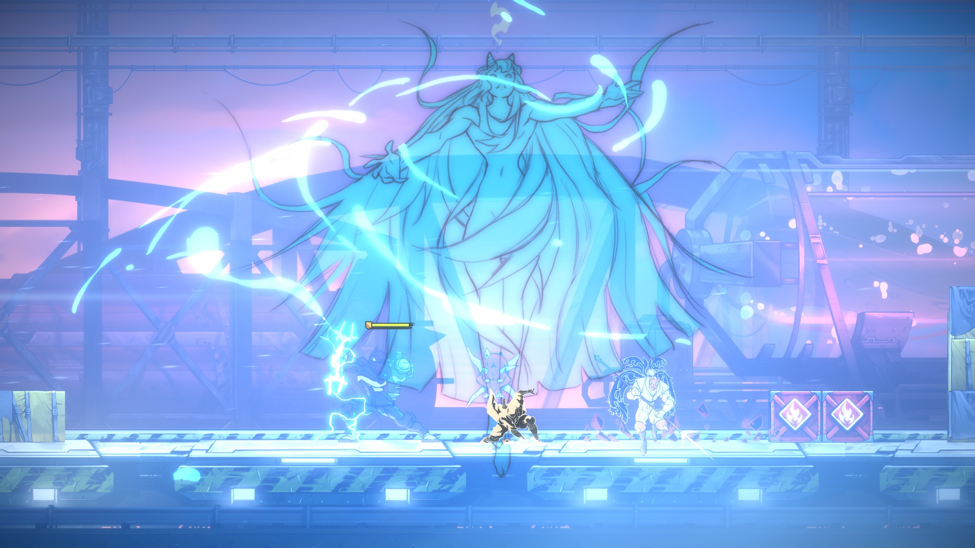 A screenshot from Shinobi: Art of Vengeance