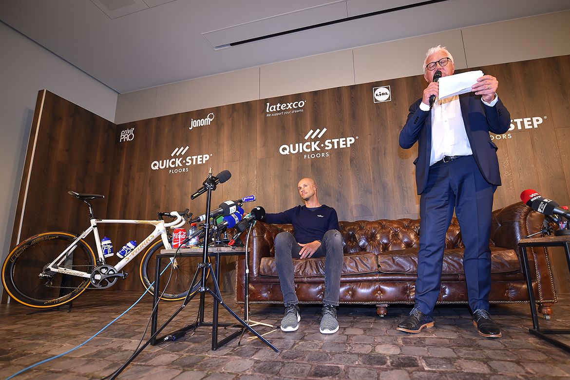 Patrick Lefevere speaks about Boonen