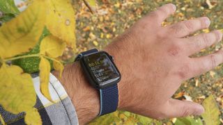 Workout app on Apple Watch