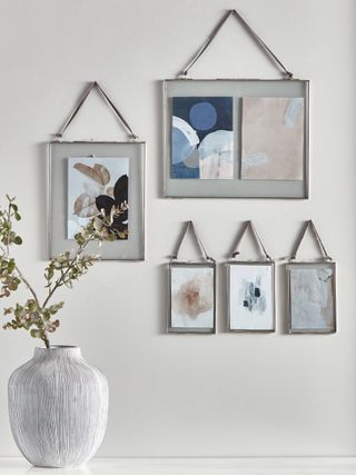 glass photos frames by cox & cox