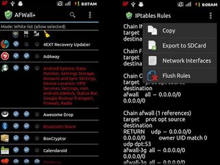 best root apps: afwall+