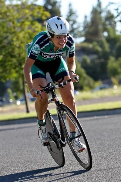 Joelle Numainville (Webcor) will be starting out the week in the best young rider jersey
