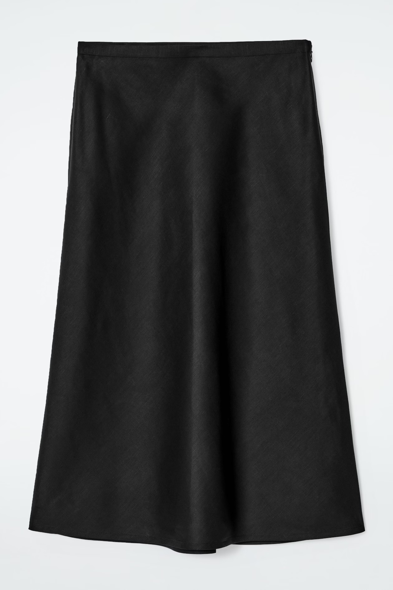 Cos, Linen-Blend Midi Column Skirt