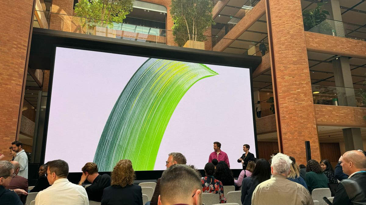 Apple Let Loose event screen images