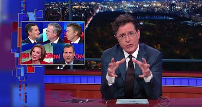 Stephen Colbert recaps the 5th GOP presidential debate of 2016, kind of