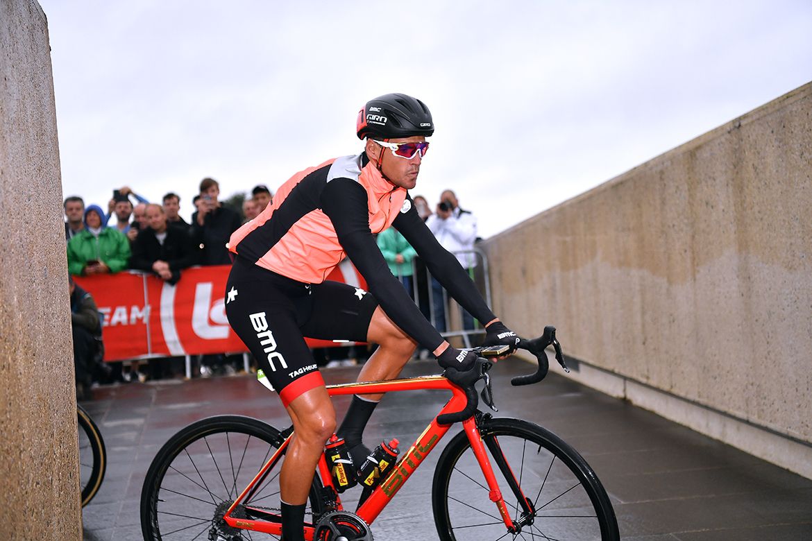 Greg Van Avermaet was well wrapped up