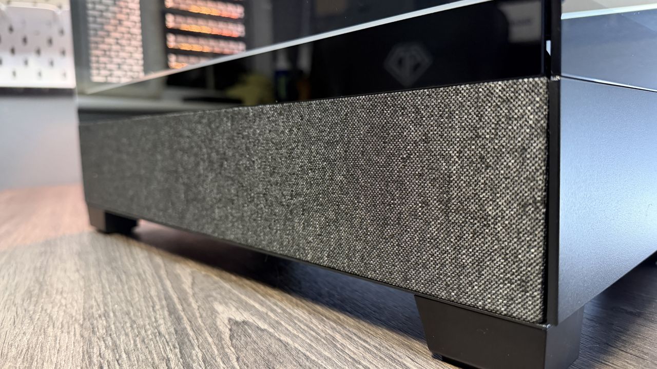 The Phanteks XT View Matrix case on a table.