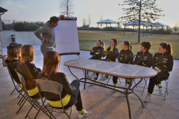 MCipollini-Giambenini-Gauss will be looking to lead out Monia Baccaille to victory in 2012.