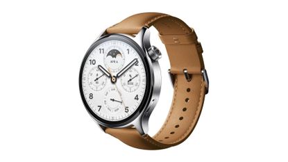 The Xiaomi S1 Pro smartwatch with a moonphase dial