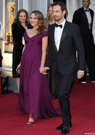 Natalie Portman and Benjamin Millipied -Pregnant Natalie Portman