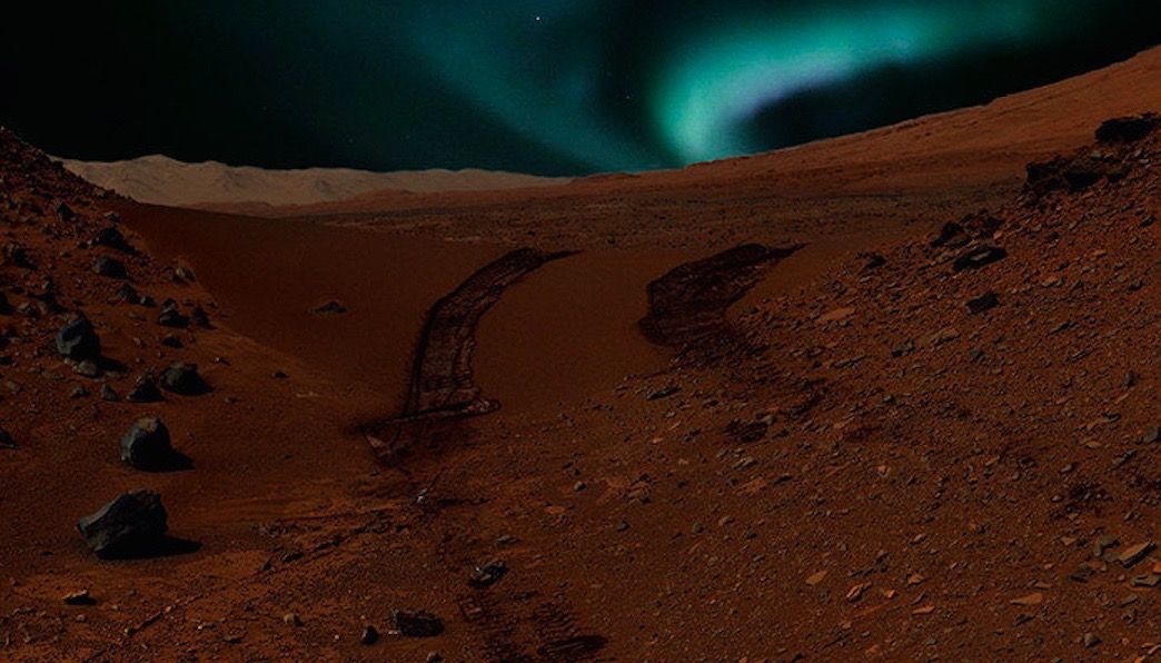 Gorgeous Auroras Could Light Up Entire Martian Sky | Space