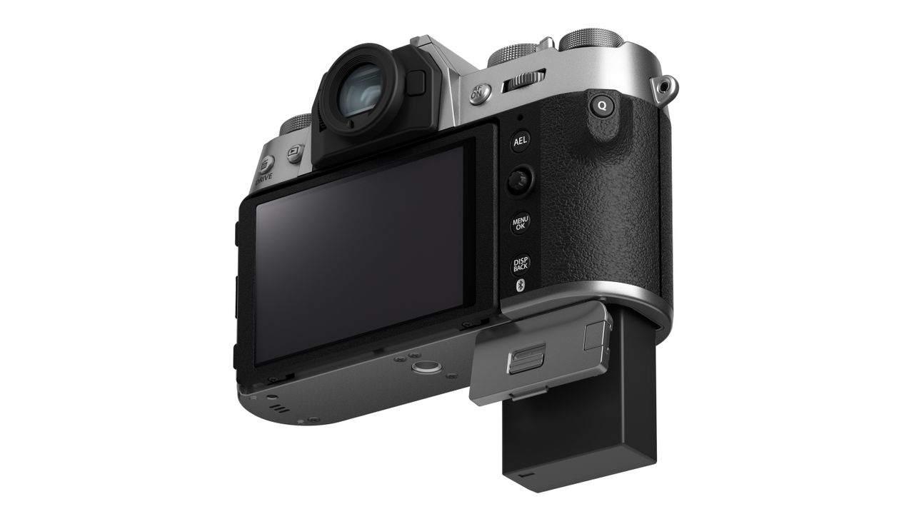 Fujifilm X-T50 against a white background