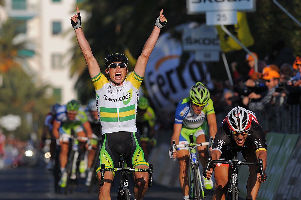 Simon Gerrans won Milan-San Remo