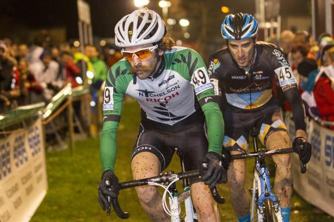 Crowd favorite Alexander Revell (PNP Cycling Club) is hard to miss with his trademark mustache