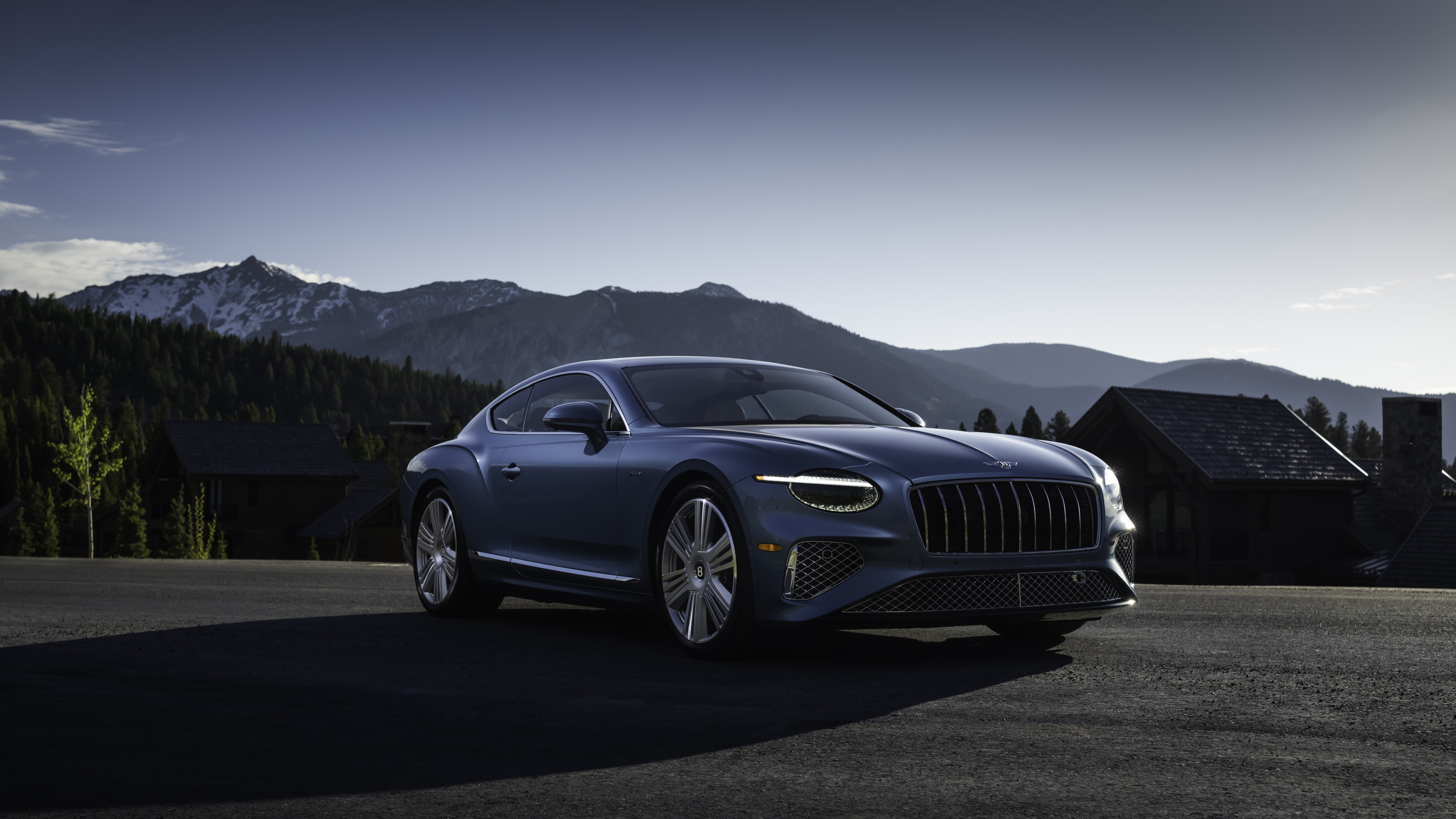 Bentley Continental GT Azure, in Montana, not the Mediterranean