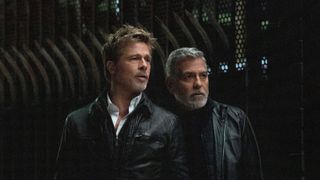 Brad Pitt and George Clooney in Wolfs