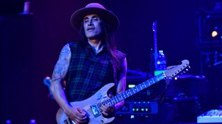 Nuno Bettencourt used an N7 seven-string guitar on new track X Out – here he plays another signature model, the 4N