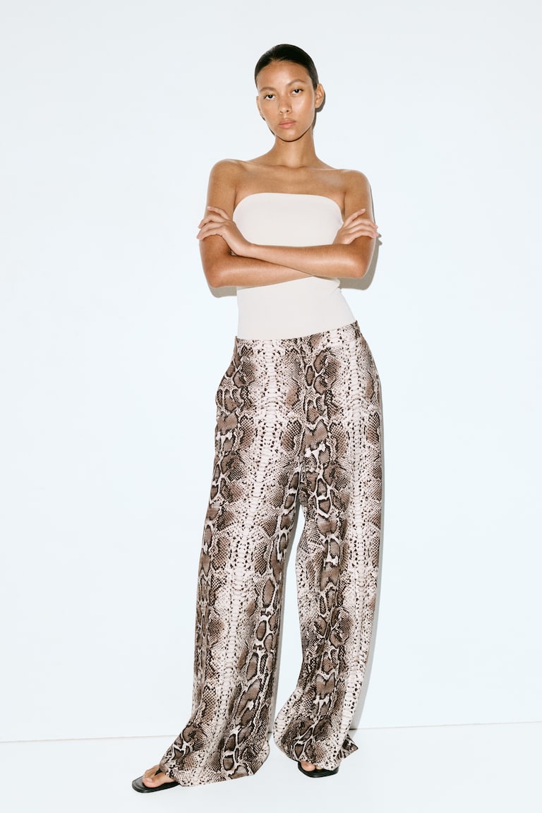 Wide Tailored Trousers