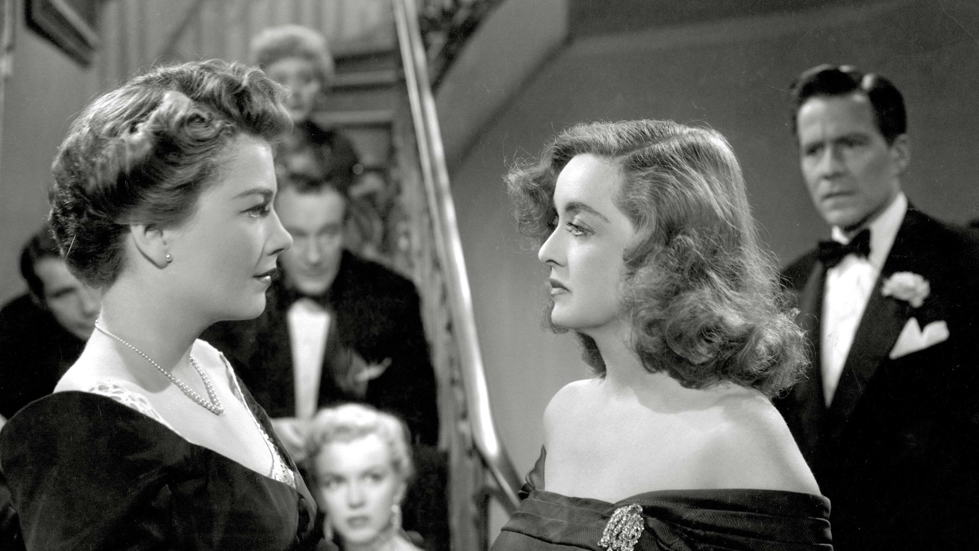 Anne Baxter and Bette Davis in All About Eve