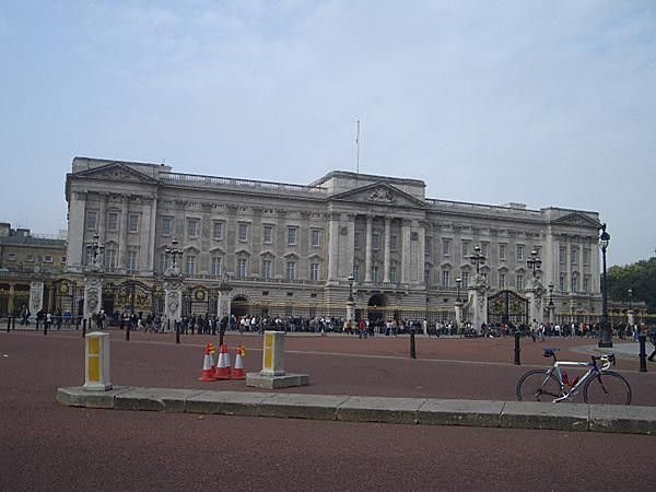 Buckingham Palace, home of the British Royal Family