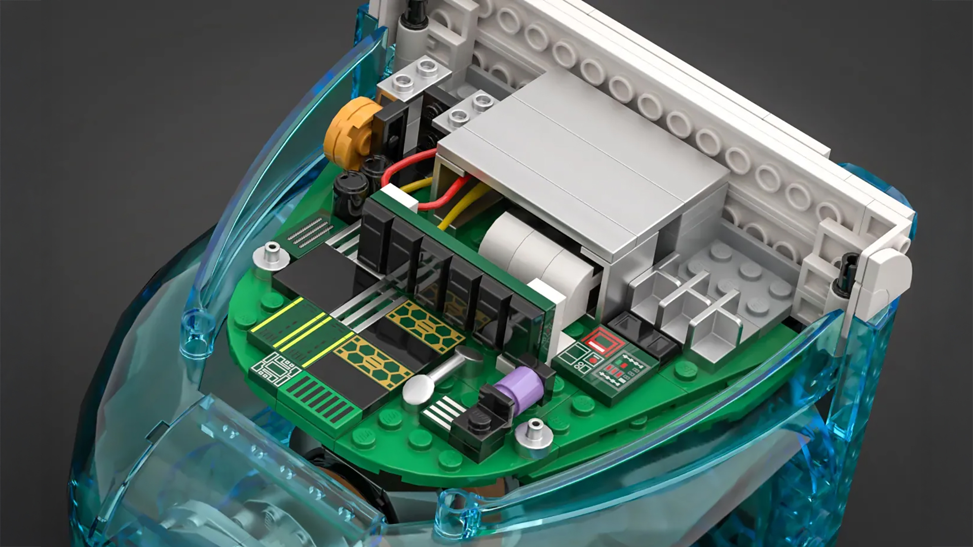 Lego iMac G3 Ideas design created by amateur builder terauma