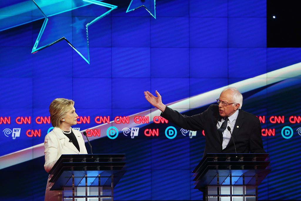 Hillary Clinton says Bernie Sanders uses &amp;quot;establishment&amp;quot; as a weapon