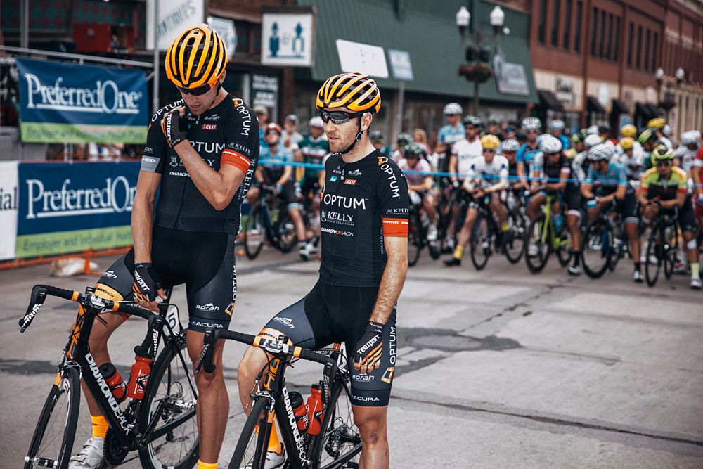 Tom Zirbel and Ryan Anderson both began the stage within striking distance of yellow jersey holder Ben Hill