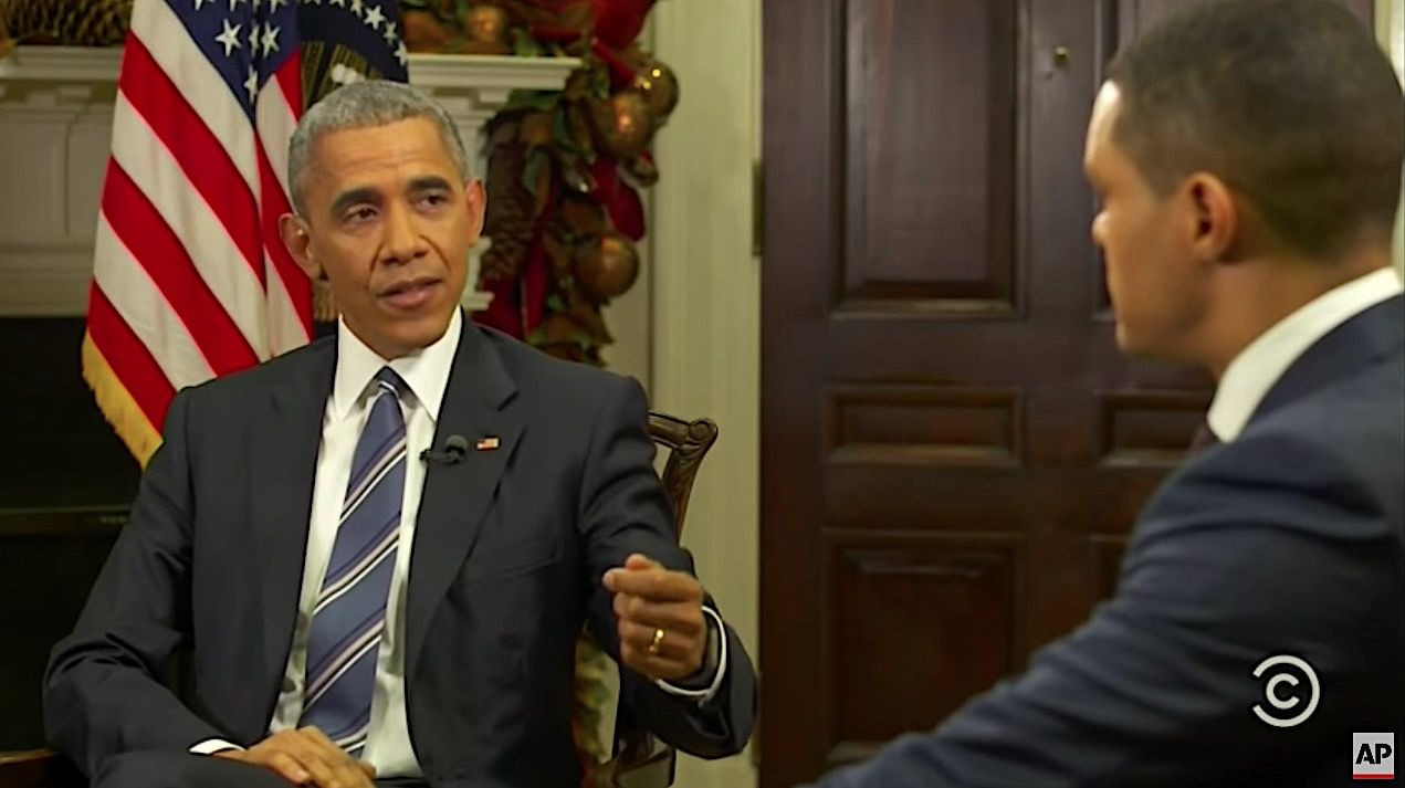 President Obama sits down with The Daily Show&amp;#039;s Trevor Noah