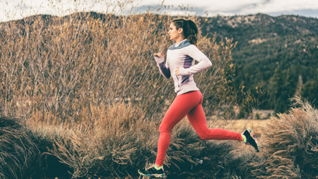 Woman running